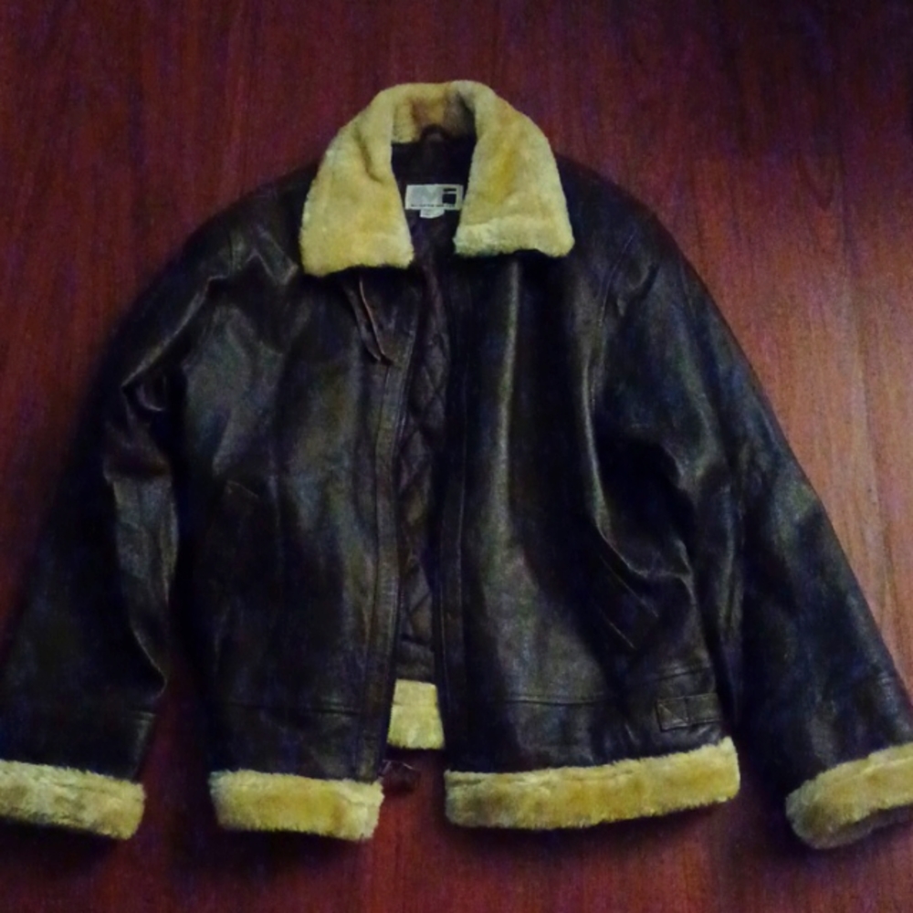 Leather jacket